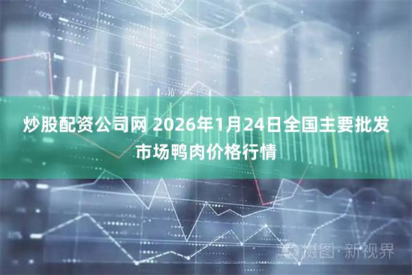 炒股配资公司网 2026年1月24日全国主要批发市场鸭肉价格行情