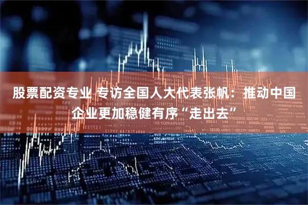 股票配资专业 专访全国人大代表张帆：推动中国企业更加稳健有序“走出去”